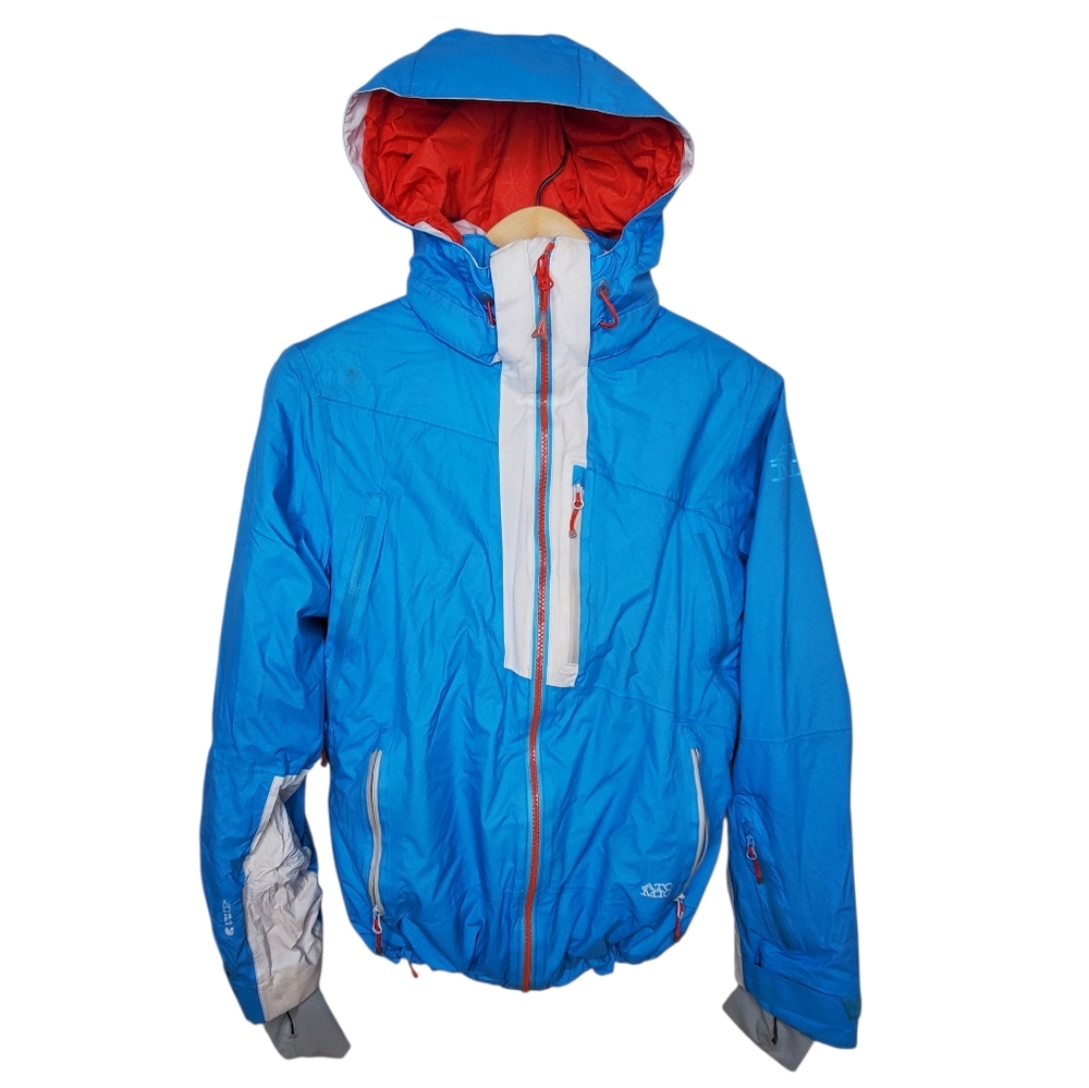 Atomic Cliffline Ski Primaloft Hooded Jacket Blue Medium Womens